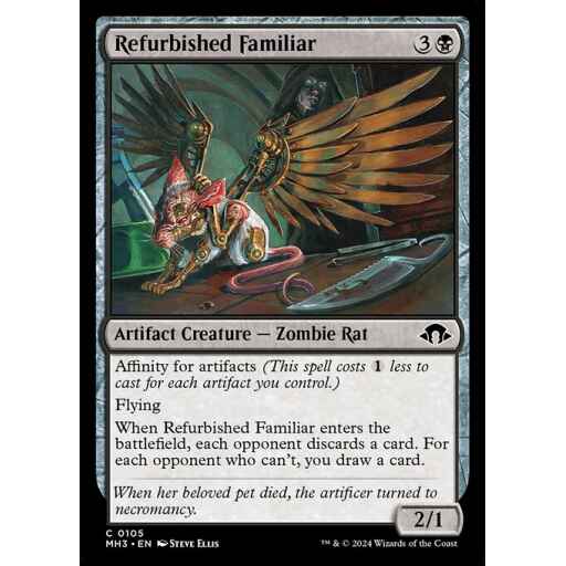 Modern Horizons 3 - 105 - Refurbished Familiar - Common - B - Foil
