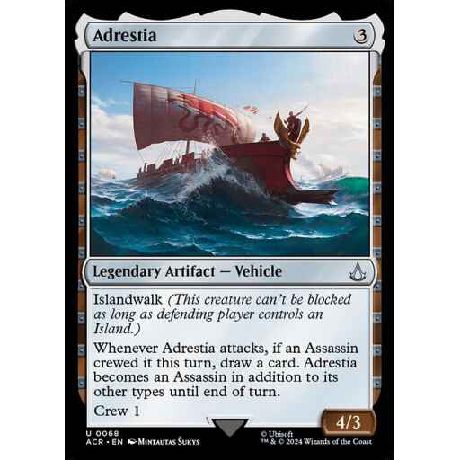 Assassin's Creed - 68 - Adrestia - Uncommon - C - Non-foil