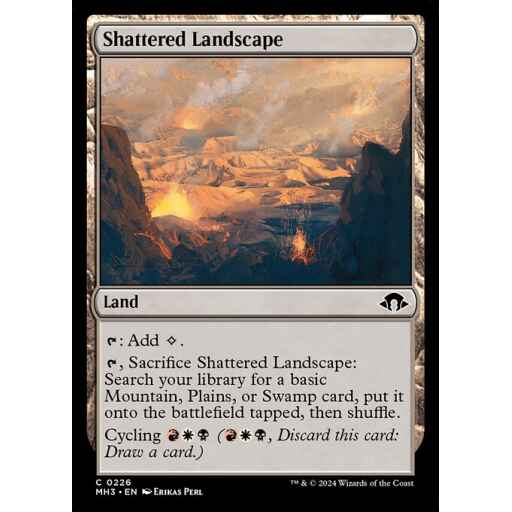 Modern Horizons 3 - 226 - Shattered Landscape - Common - C - Foil
