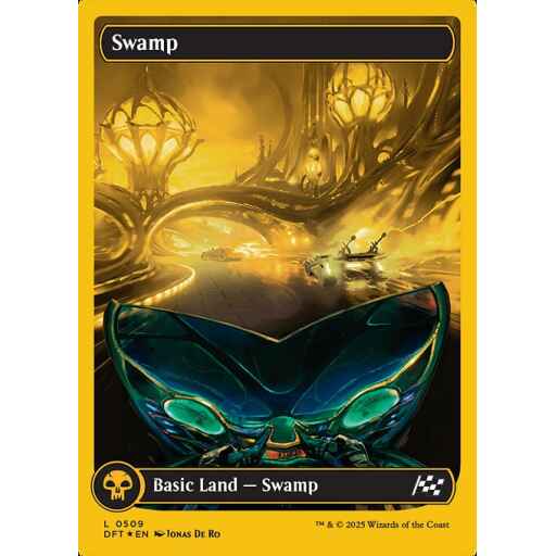 Aetherdrift - 509 - Swamp - Common - C - Foil