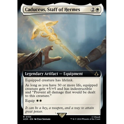 Assassin's Creed - 155 - Caduceus, Staff of Hermes - Rare - W - Non-foil