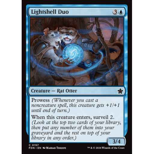 Foundations - 157 - Lightshell Duo - Common - U - Foil