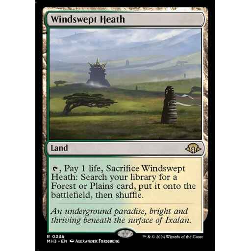 Modern Horizons 3 - 235 - Windswept Heath - Rare - C - Non-foil