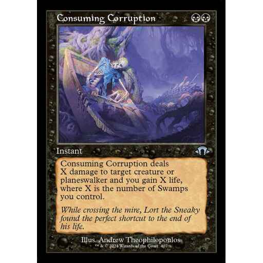 Modern Horizons 3 - 407 - Consuming Corruption - Uncommon - B - Non-foil