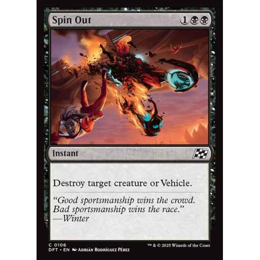 Aetherdrift - 106 - Spin Out - Common - B - Non-foil