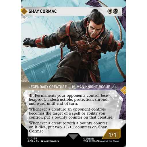 Assassin's Creed - 153 - Shay Cormac - Uncommon - WB - Foil