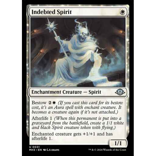 Modern Horizons 3 - 31 - Indebted Spirit - Uncommon - W - Non-foil
