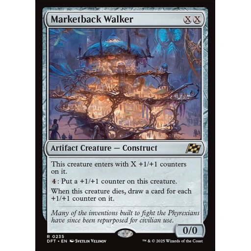 Aetherdrift - 235 - Marketback Walker - Rare - C - Non-foil