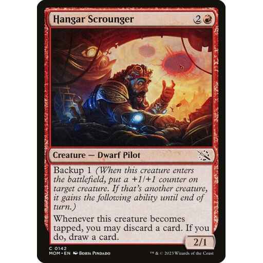 March of the Machine - 142 - Hangar Scrounger - Common - R - Non-foil