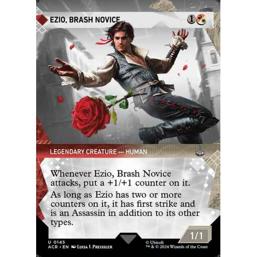 Assassin's Creed - 145 - Ezio, Brash Novice - Uncommon - WR - Non-foil