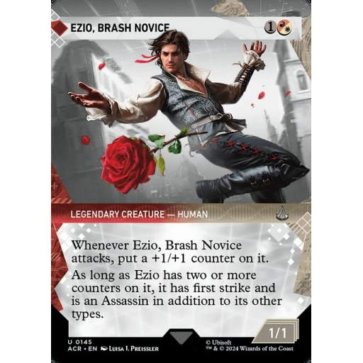 Assassin's Creed - 145 - Ezio, Brash Novice - Uncommon - WR - Non-foil