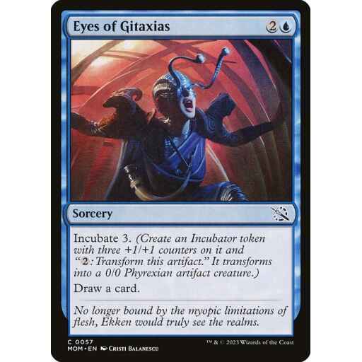 March of the Machine - 57 - Eyes of Gitaxias - Common - U - Non-foil