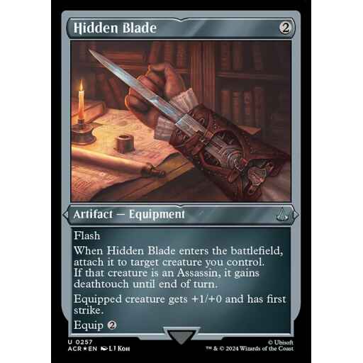 Assassin's Creed - 257 - Hidden Blade - Uncommon - C - Non-foil