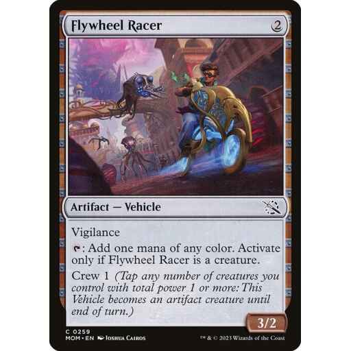 March of the Machine - 259 - Flywheel Racer - Common - C - Non-foil
