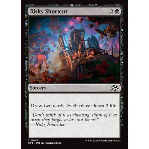 Aetherdrift - 103 - Risky Shortcut - Common - B - Foil