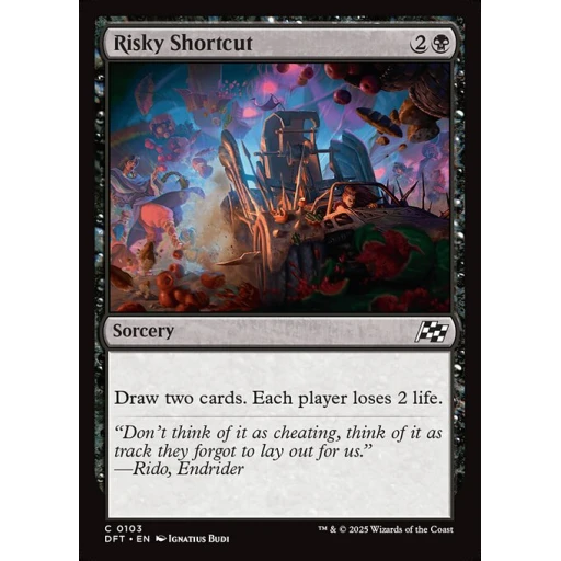 Aetherdrift - 103 - Risky Shortcut - Common - B - Foil