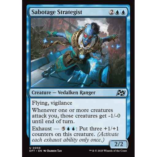Aetherdrift - 59 - Sabotage Strategist - Uncommon - U - Non-foil