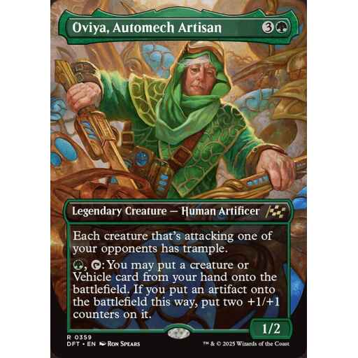 Aetherdrift - 359 - Oviya, Automech Artisan - Rare - G - Non-foil