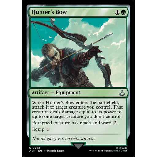 Assassin's Creed - 41 - Hunter's Bow - Uncommon - G - Non-foil