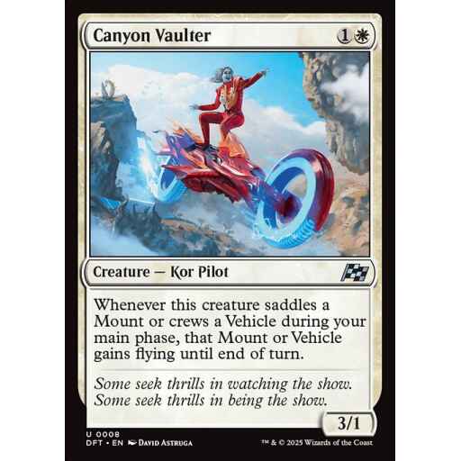 Aetherdrift - 8 - Canyon Vaulter - Uncommon - W - Non-foil