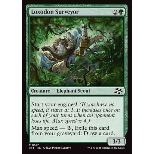 Aetherdrift - 167 - Loxodon Surveyor - Common - G - Foil