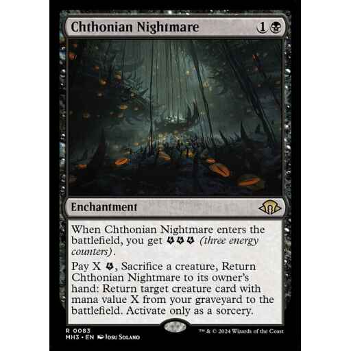 Modern Horizons 3 - 83 - Chthonian Nightmare - Rare - B - Non-foil
