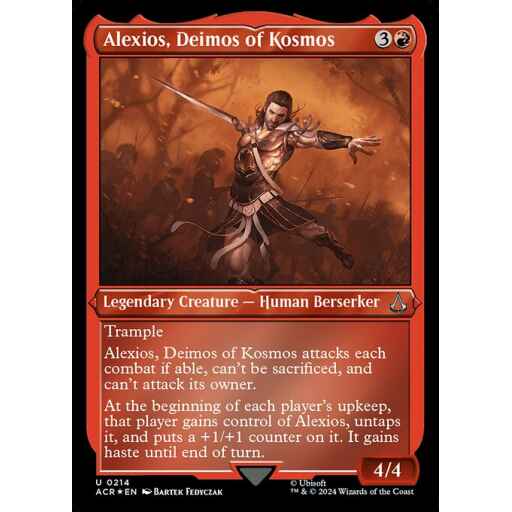 Assassin's Creed - 214 - Alexios, Deimos of Kosmos - Uncommon - R - Non-foil