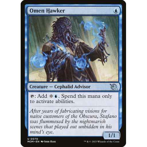March of the Machine - 70 - Omen Hawker - Uncommon - U - Non-foil