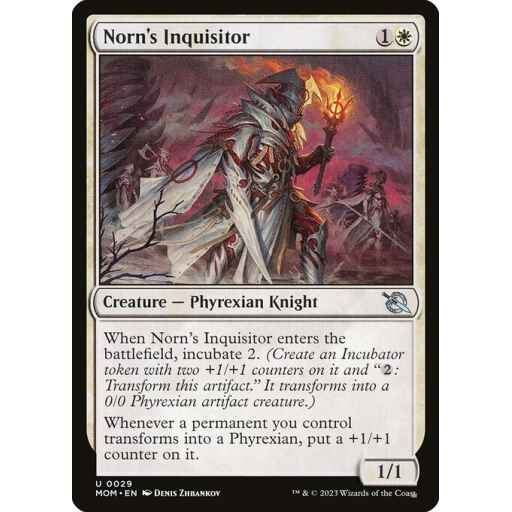 March of the Machine - 29 - Norn's Inquisitor - Uncommon - W - Non-foil