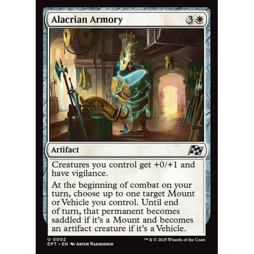Aetherdrift - 2 - Alacrian Armory - Uncommon - W - Non-foil