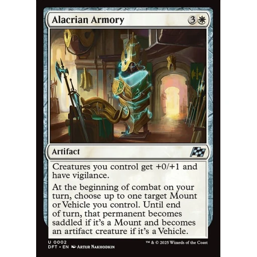Aetherdrift - 2 - Alacrian Armory - Uncommon - W - Non-foil