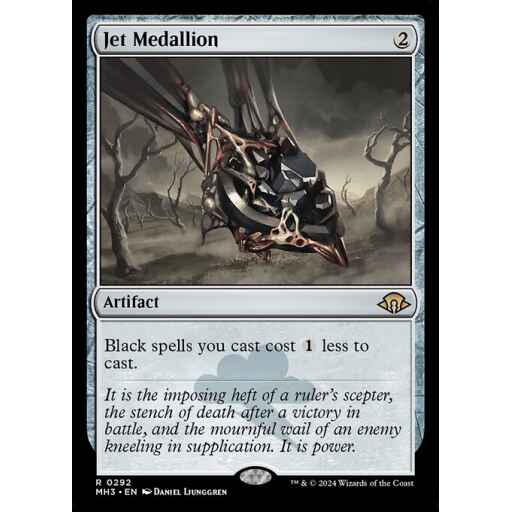 Modern Horizons 3 - 292 - Jet Medallion - Rare - C - Non-foil