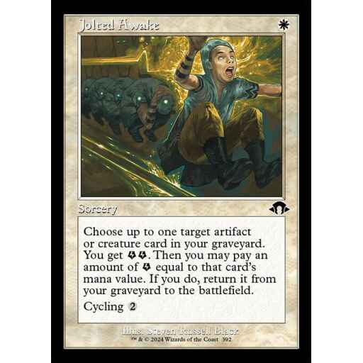 Modern Horizons 3 - 392 - Jolted Awake - Common - W - Non-foil