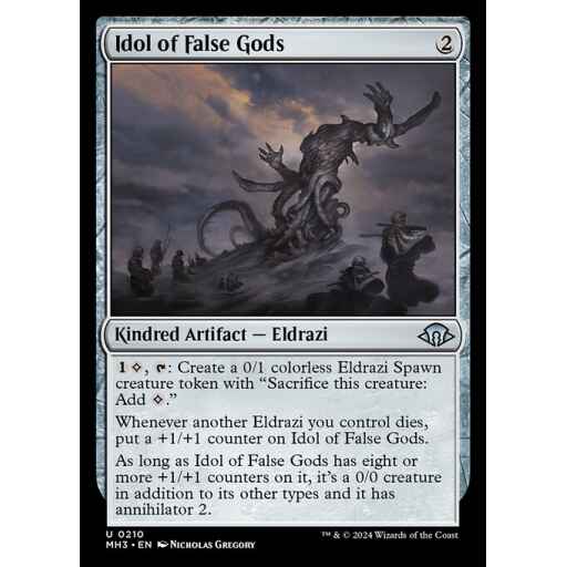 Modern Horizons 3 - 210 - Idol of False Gods - Uncommon - C - Non-foil