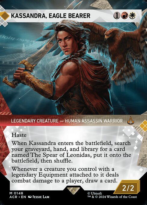 Assassin's Creed - 148 - Kassandra, Eagle Bearer - Mythic - WR - Non-foil