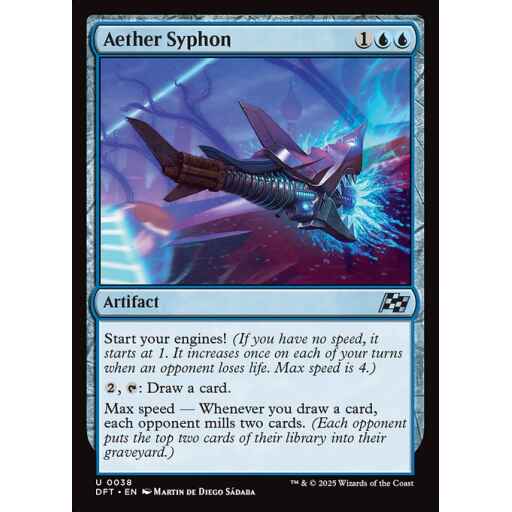 Aetherdrift - 38 - Aether Syphon - Uncommon - U - Non-foil