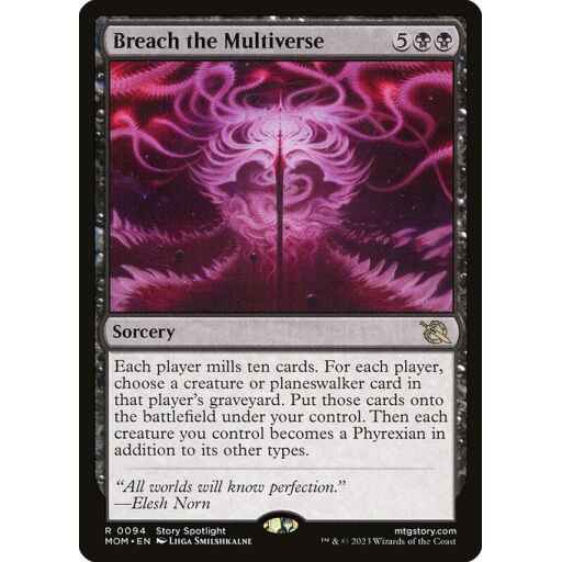 March of the Machine - 94 - Breach the Multiverse - Rare - B - Non-foil