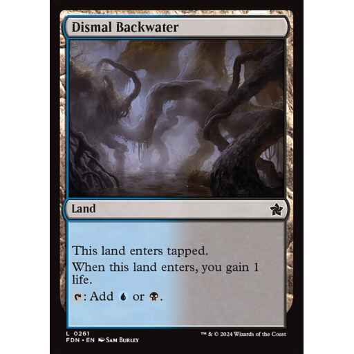 Foundations - 261 - Dismal Backwater - Common - C - Foil