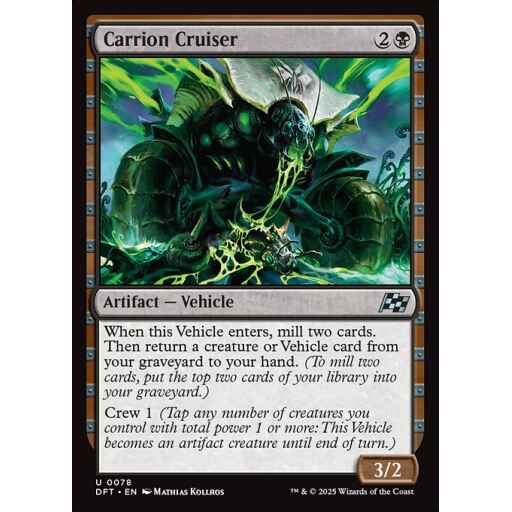 Aetherdrift - 78 - Carrion Cruiser - Uncommon - B - Foil