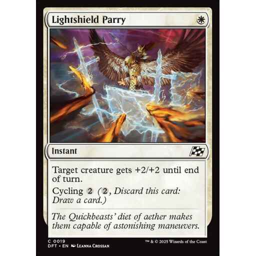 Aetherdrift - 19 - Lightshield Parry - Common - W - Non-foil