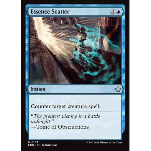 Foundations - 153 - Essence Scatter - Uncommon - U - Non-foil