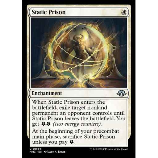 Modern Horizons 3 - 44 - Static Prison - Uncommon - W - Non-foil