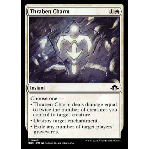 Modern Horizons 3 - 45 - Thraben Charm - Common - W - Non-foil