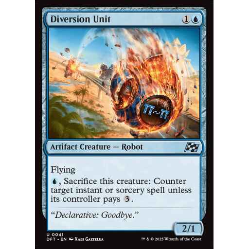 Aetherdrift - 41 - Diversion Unit - Uncommon - U - Non-foil