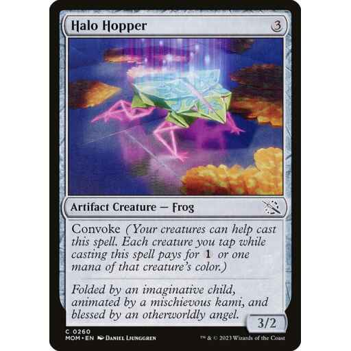 March of the Machine - 260 - Halo Hopper - Common - C - Foil