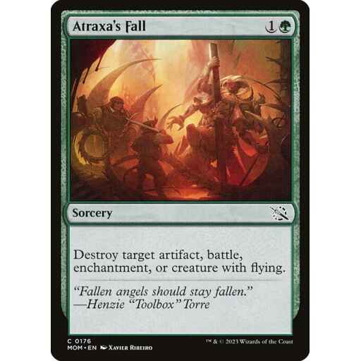 March of the Machine - 176 - Atraxa's Fall - Common - G - Non-foil