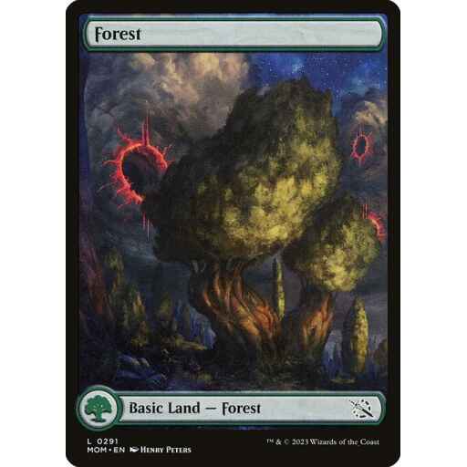 March of the Machine - 291 - Forest - Common - C - Foil