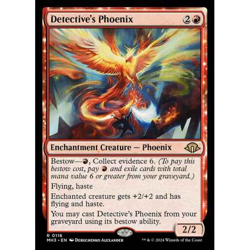 Modern Horizons 3 - 116 - Detective's Phoenix - Rare - R - Non-foil