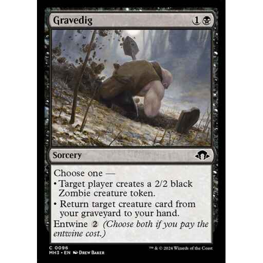 Modern Horizons 3 - 96 - Gravedig - Common - B - Non-foil