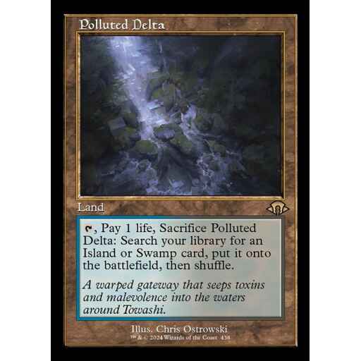 Modern Horizons 3 - 438 - Polluted Delta - Rare - C - Non-foil
